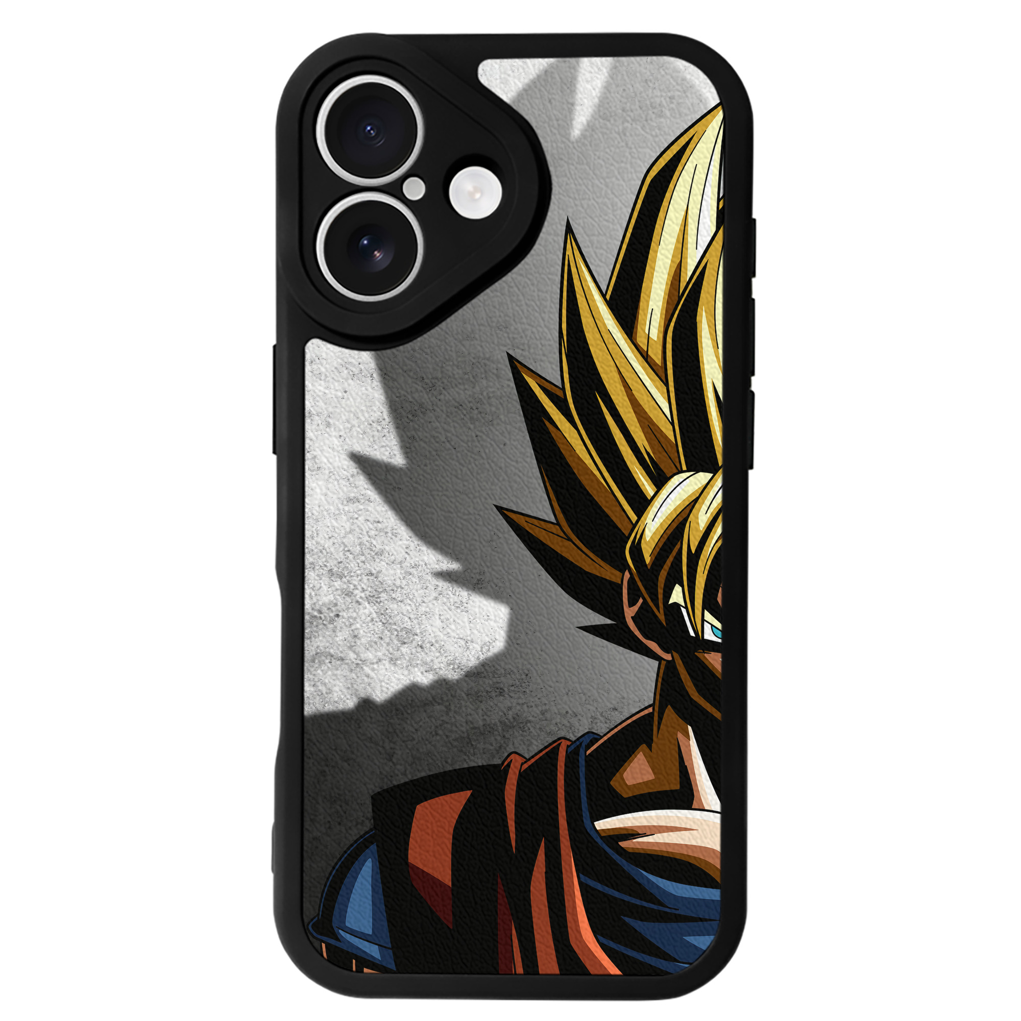 （画像用） ドラゴンボール DRAGON BALL 【iPhone 16シリーズ対応】シリコンスマホケース（レザー調） 材質：シリコン